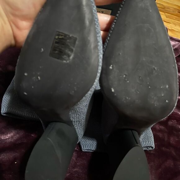 Yeezy Season 7 Graphite Bandage Knit Ankle Boot - 100MM Heel - Picture 8 of 9